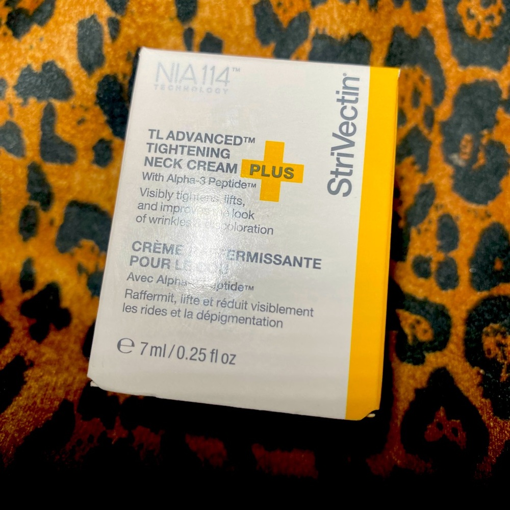 Strivectin Tl Advanced tightening neck cream 7 ml and 2 Mela3B serum sample size